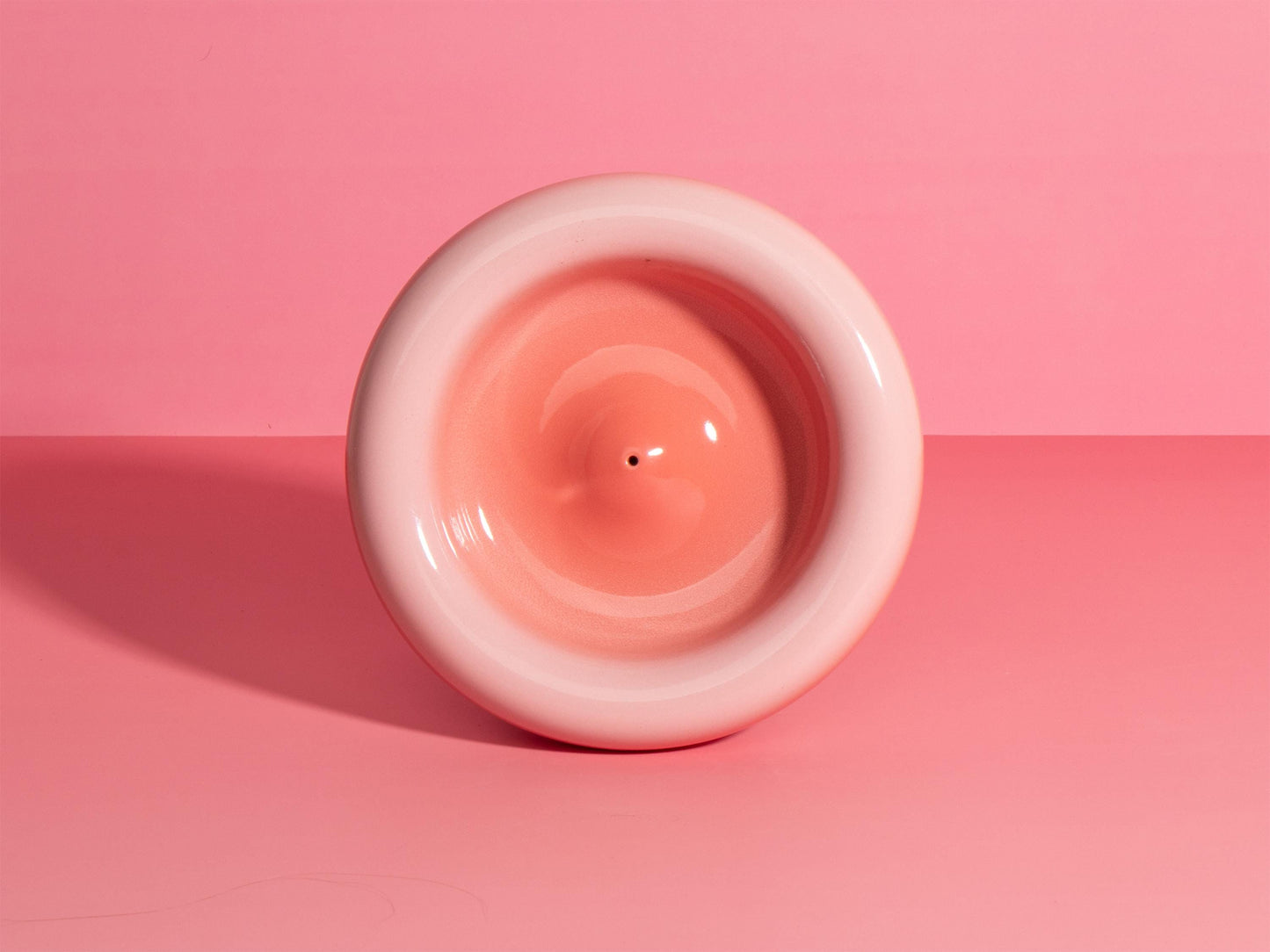 Handmade Ceramic Incense Holder, Colourful Donut Burner, Gift for Relaxation