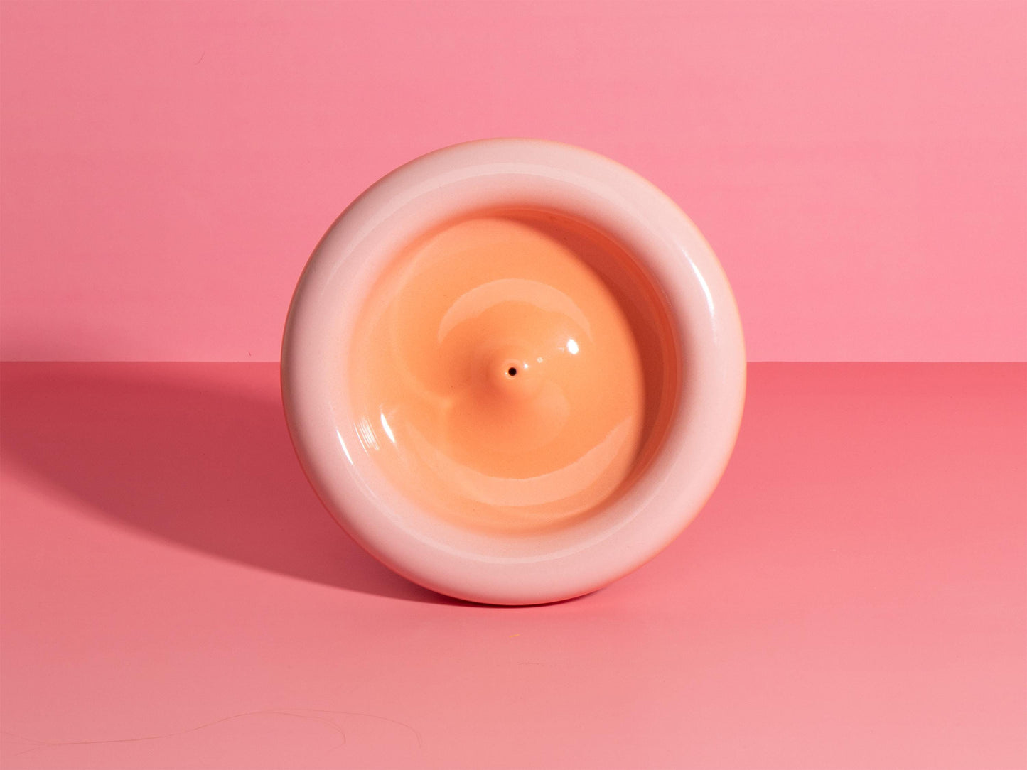 Handmade Ceramic Incense Holder, Colourful Donut Burner, Gift for Relaxation